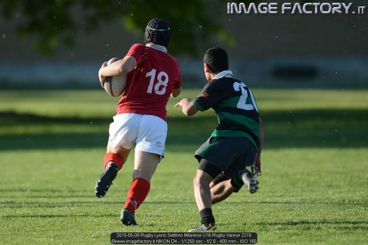 2015-05-09 Rugby Lyons Settimo Milanese U16-Rugby Varese 2219